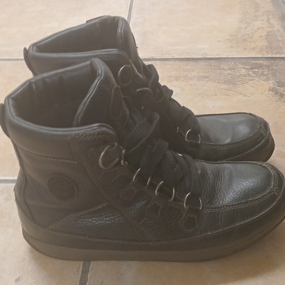 Mens Timberland Mukluk Boots 9.5 Black.. - Picture 6 of 9